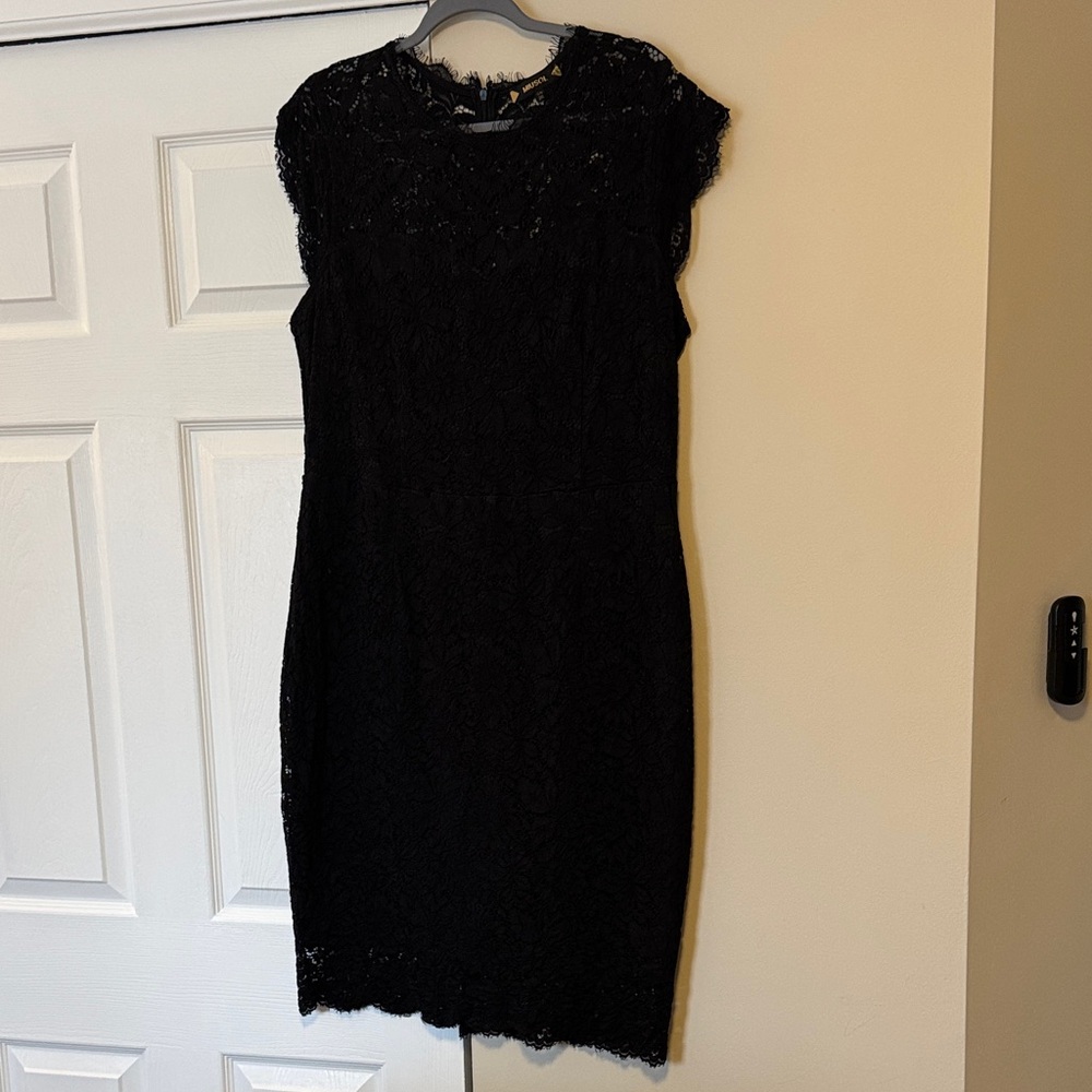 Miusol Black Lace Dress